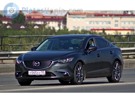 у045еу55, Mazda 6