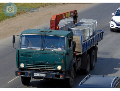 т433хм55, KamAZ 5320/5321