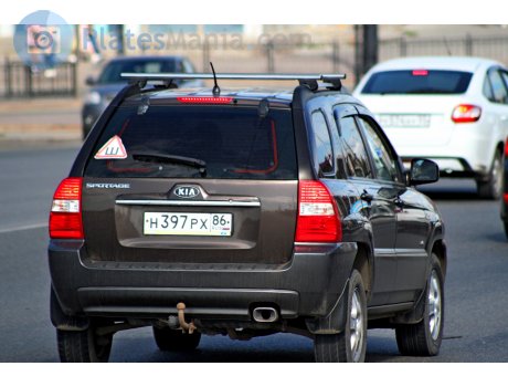 н397рх86, Kia Sportage