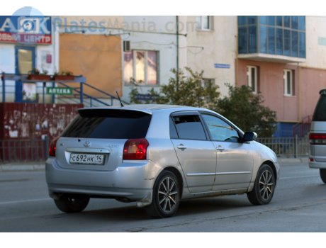 с692нк14, Toyota Corolla