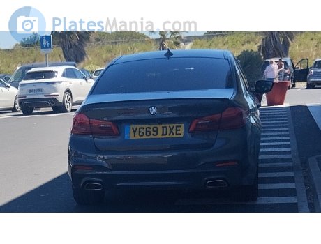 YG69 DXE, BMW 5 Series