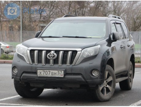 х707вн57, Toyota Land Cruiser Prado