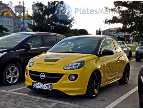 BR DE783, Opel Adam