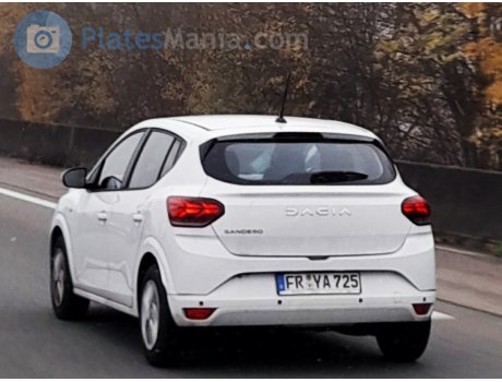 FR YA 725, Dacia Sandero