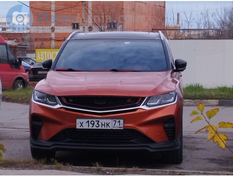 х193нк71, Geely Coolray