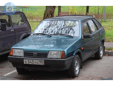 е343уо99, Lada (VAZ) 2109