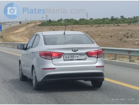 в698тр777, Kia Rio