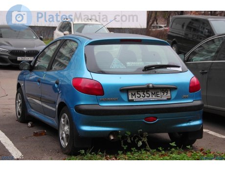 м535ме99, Peugeot 206