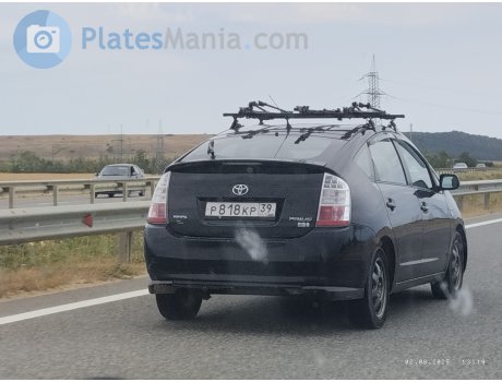 р818кр39, Toyota Prius