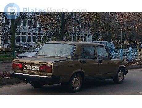 м 4792 НИ, Lada (VAZ) 2107