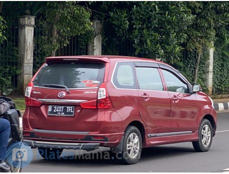 B 2407 TFL, Daihatsu Xenia