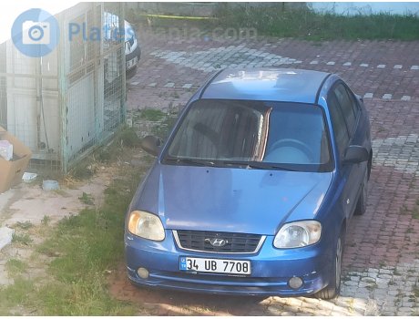 34 UB 7708, Hyundai Accent