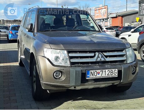 NO-712BG, Mitsubishi Pajero