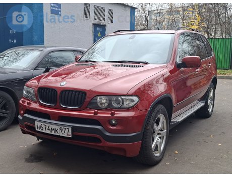 н674мк977, BMW X5