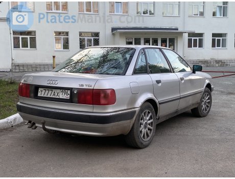 т777ах196, Audi 80