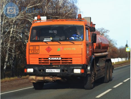 в506уу102, КамАЗ