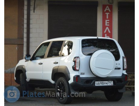 а698рм797, ВАЗ (Lada) 2123 Niva