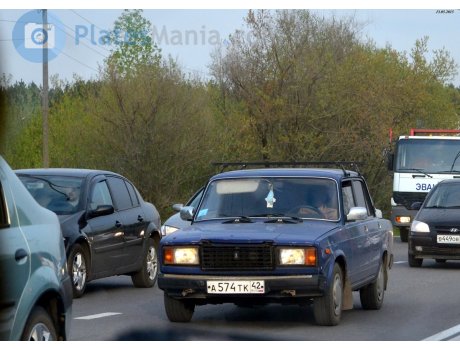 а574тк42, ВАЗ (Lada) 2107