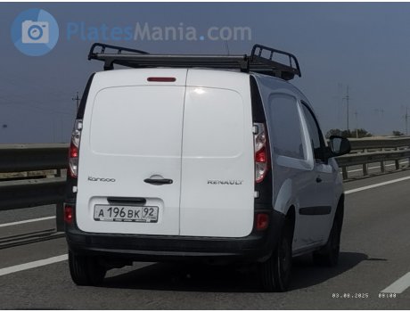 а196вк92, Renault Kangoo