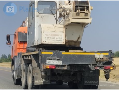 н055он174, KamAZ 6511