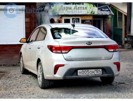 н005он124, Kia Rio