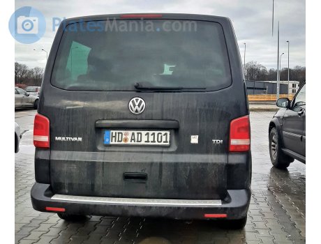 HD AD 1101, Volkswagen Multivan