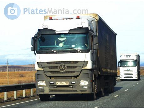 н258сс159, Mercedes-Benz Actros