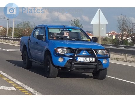 75 AAL 848, Mitsubishi L200