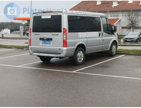 黑A·53M8K, Ford Transit