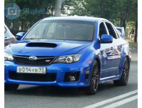 в014ув93, Subaru Impreza WRX STi