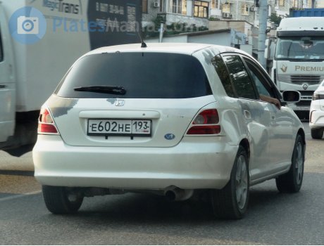 е602не193, Honda Civic