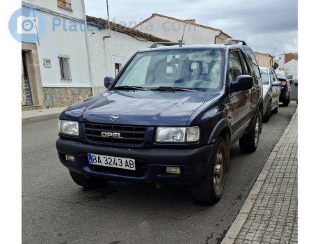 BA 3243 AB, Opel Frontera