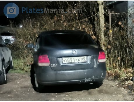 о891кк60, Volkswagen Polo