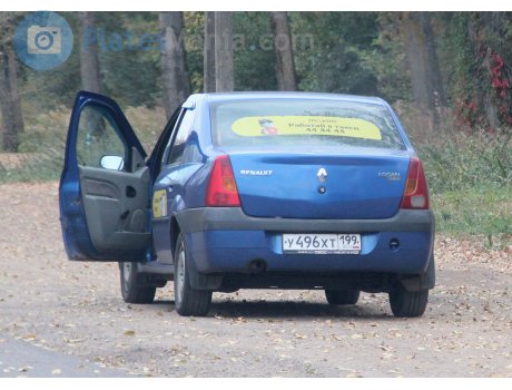 у496хт199, Renault Logan