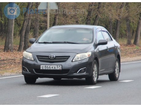 е866ка51, Toyota Corolla