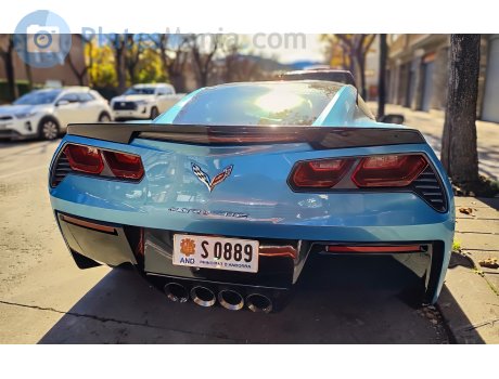 S 0889, Chevrolet Corvette