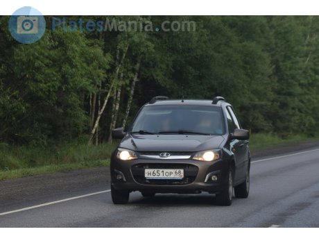 н651ор68, Lada (VAZ) 2194 Kalina/Granta