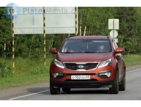 о102он68, Kia Sportage