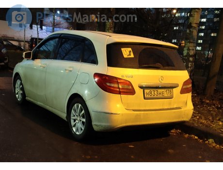 н833не178, Mercedes-Benz B-Klasse