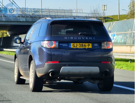 GJ-386-P, Land Rover Discovery Sport