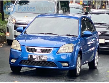 B 1802 UKS, Kia Pride