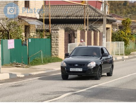 х222ае93, Lada (VAZ) 2170 Priora