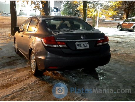 BDA 63F, Honda Civic