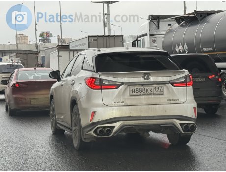 н888кк197, Lexus RX