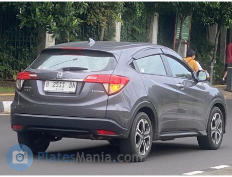 B 2511 BN, Honda HR-V