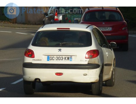 GC-303-KW, Peugeot 206