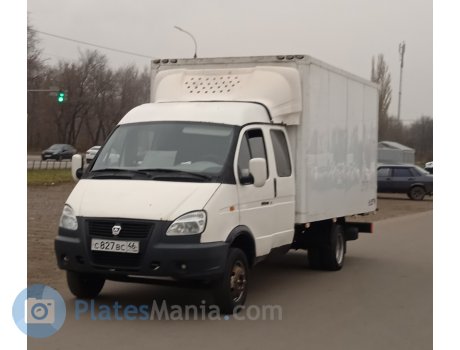 с827вс46, GAZ 3302 ГАЗель