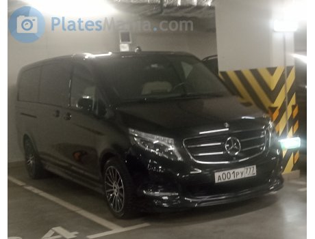 а001ру777, Mercedes-Benz V-Klasse