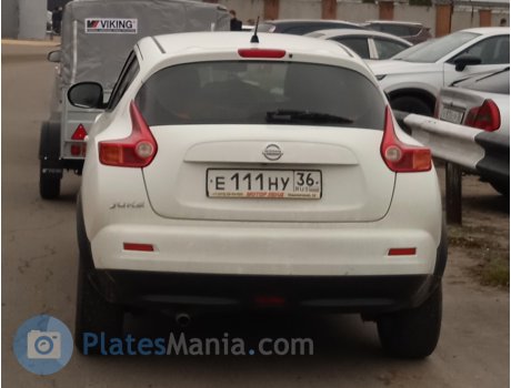 е111ну36, Nissan Juke