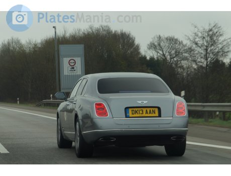 DK13 AAN, Bentley Mulsanne